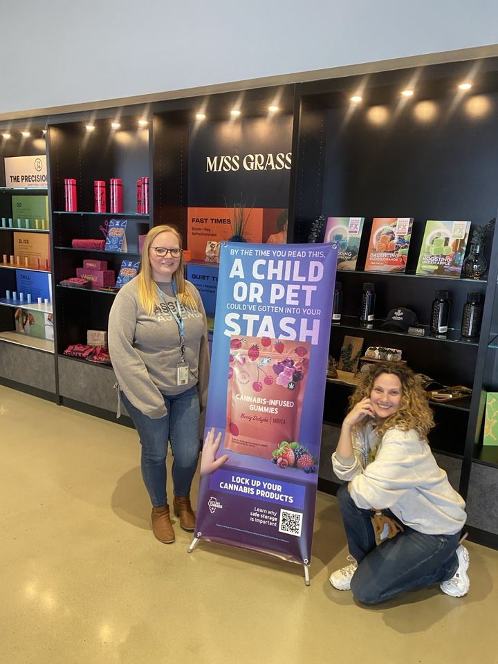 standing banner — Dispensary