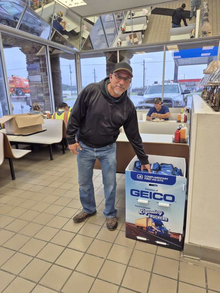 Truck stops