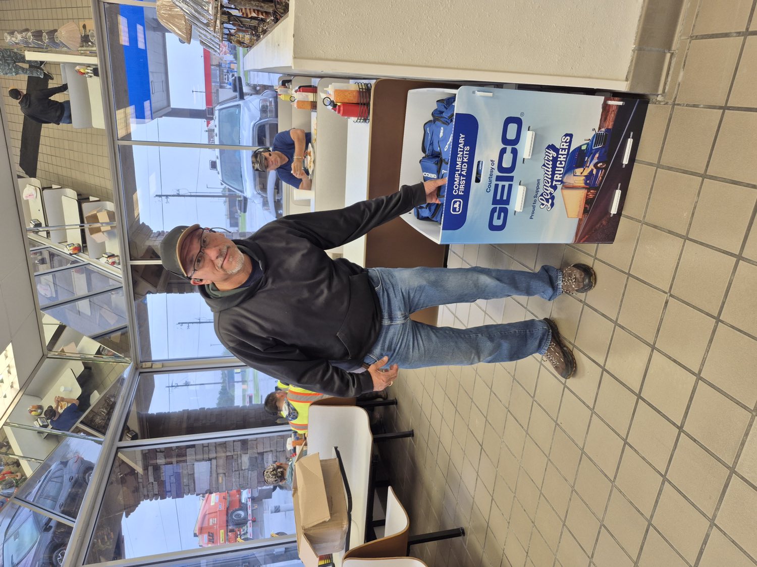 Truck stops