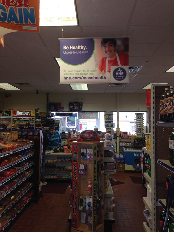 c-stores print banner ad