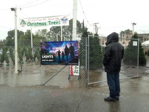christmas tree banner ad