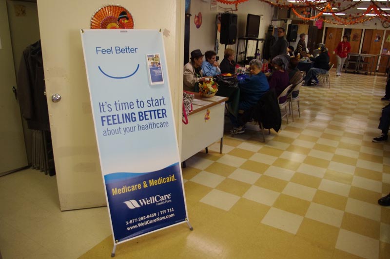 Wellcare senior centers print banner