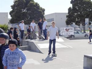 skate park print ad