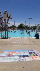 swimming pools print media advertisement