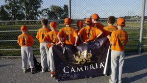 cambria youth team sports banner ad