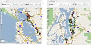 mobile gps tracking map