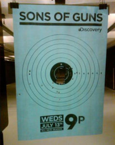 Sons of guns range target banner