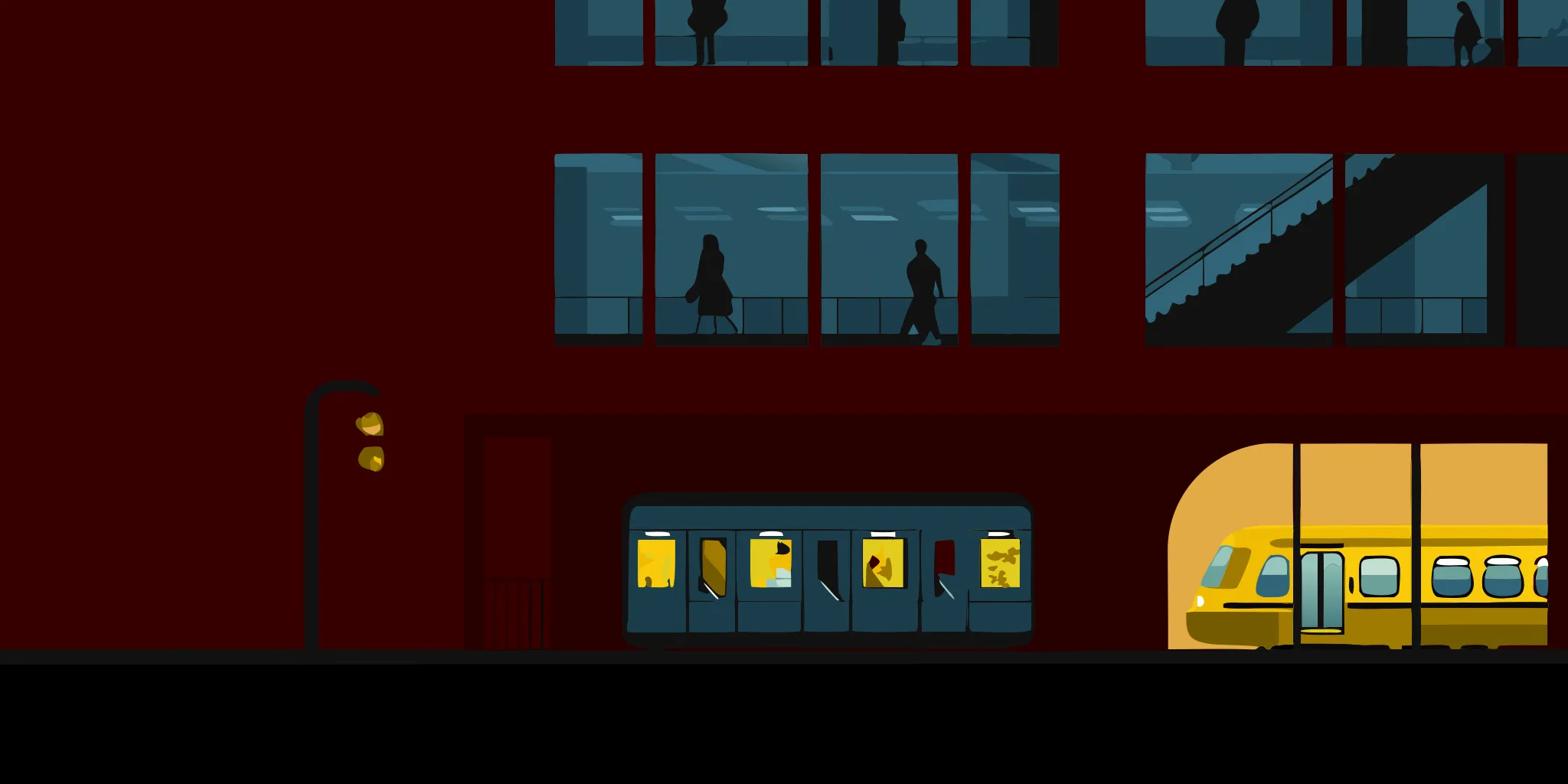 Place-based media advertising in New York, featuring digital ads on buildings and transit.